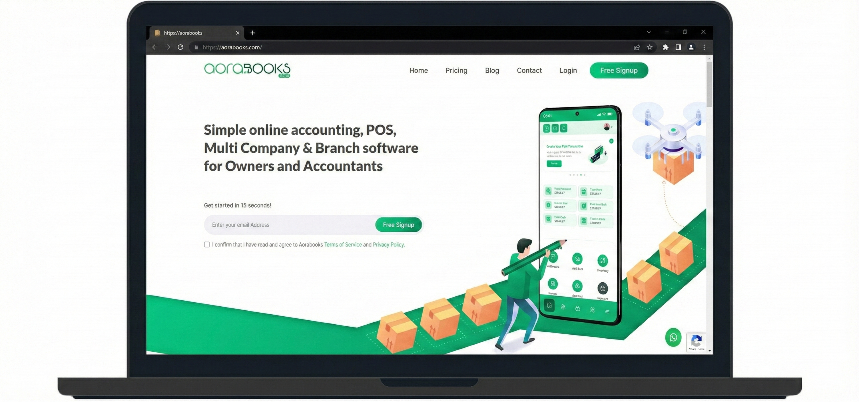Aorabooks - Cloud Accounting SaaS